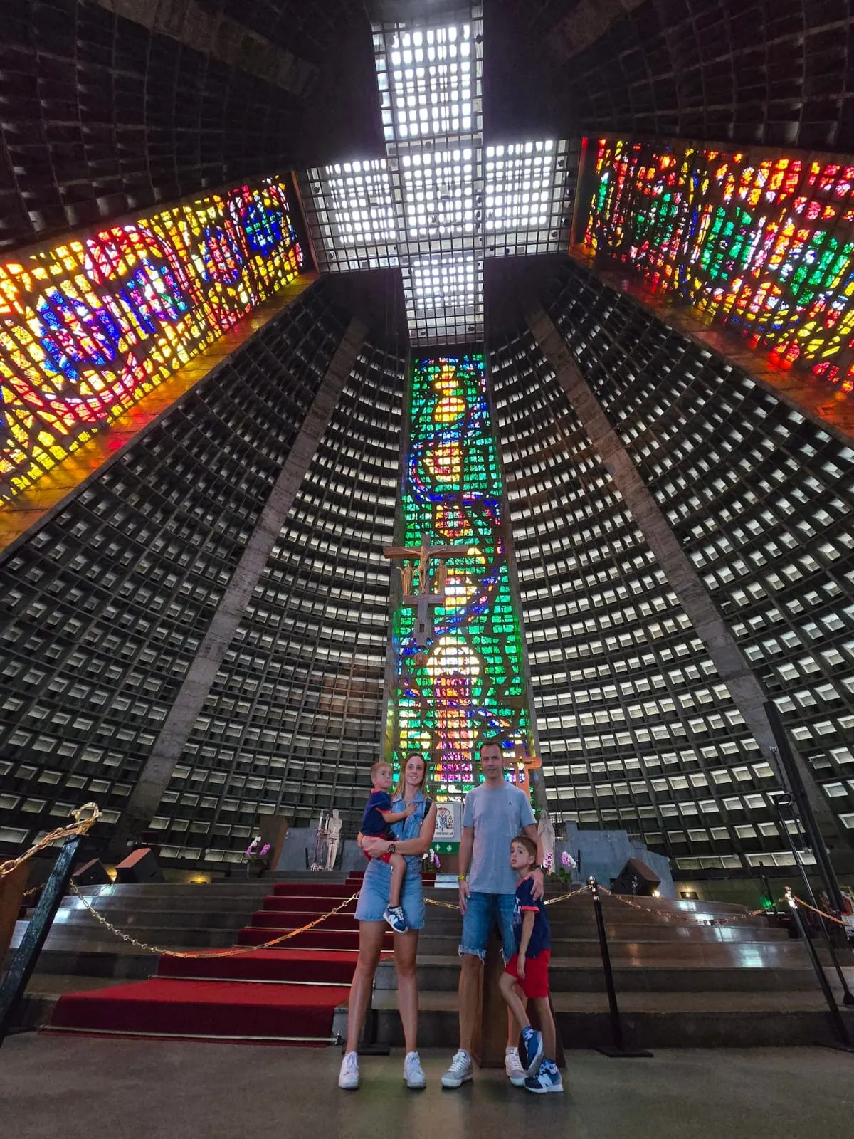 family at metropolitan cathedral