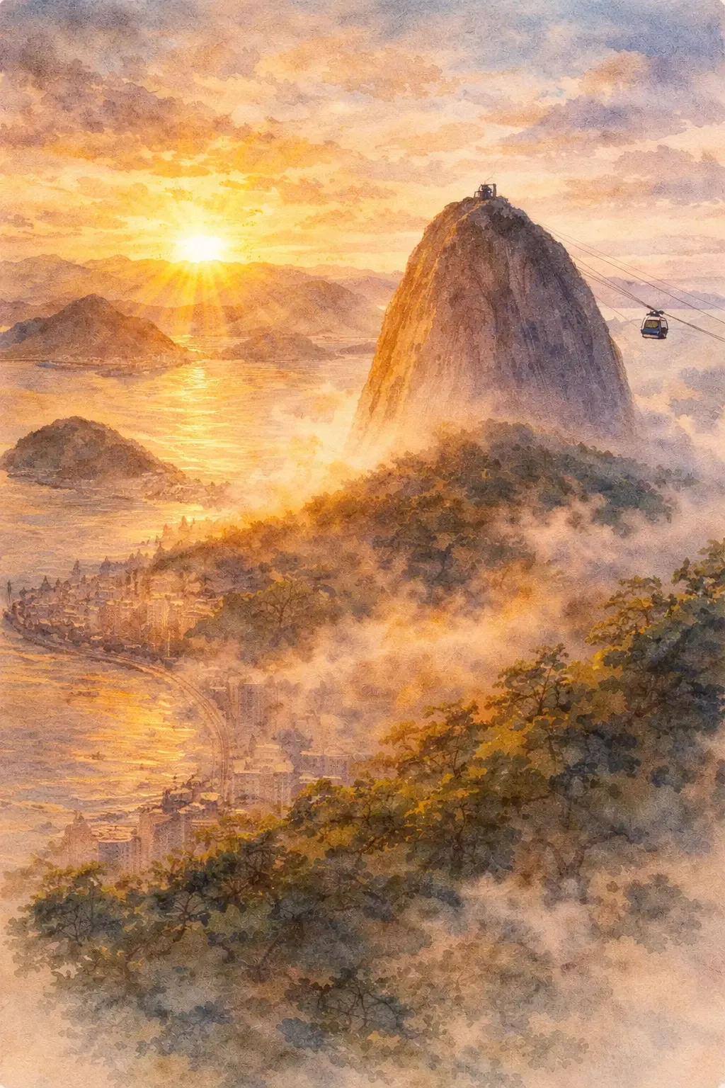Rio Sunrise Private Tour: Sugarloaf Mountain & Christ the Redeemer