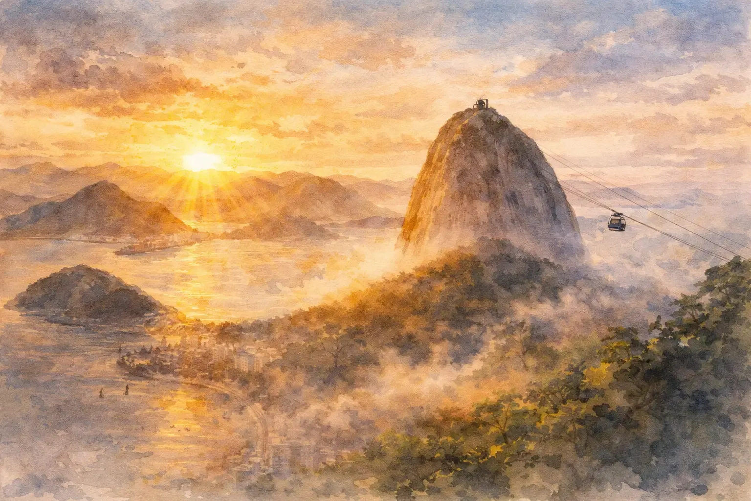 Rio Sunrise Private Tour: Sugarloaf Mountain & Christ the Redeemer